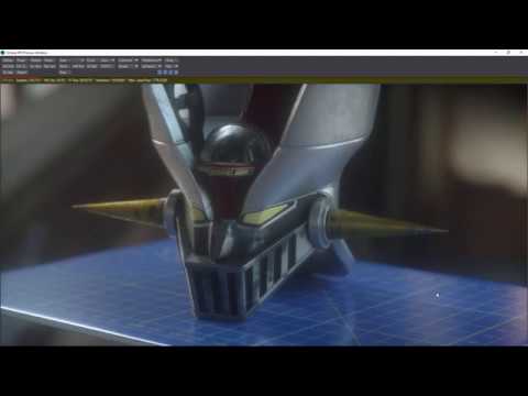 3d Printed Mazinger Z Head By Zbrushingmx Pinshape