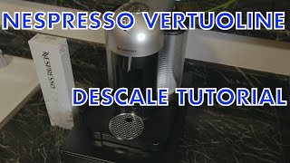 Nespresso VertuoLine Descale Tutorial