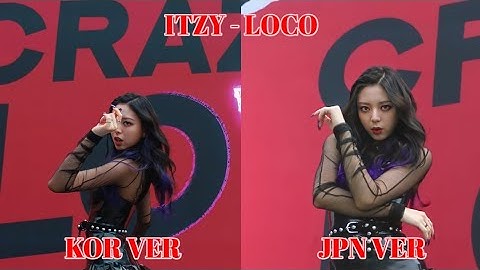 ITZY "LOCO" - Korean x Japanese | Comparison MV + Split Audio