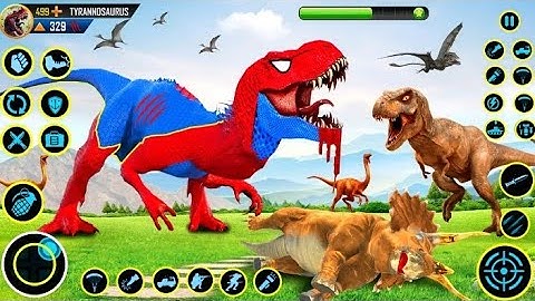 Wild Dinosaur Hunting Island Android Gameplay #2 #2023