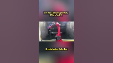 Bronte spraying robot, only 4000.#machine #factory #industrial #robot #Viet Nam