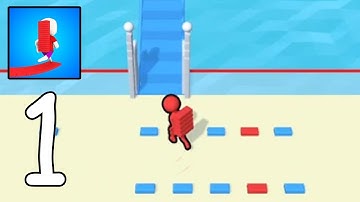 Bridge Race‏‏‏‏ Gameplay Walkthrough Part 1 (Android,IOS)