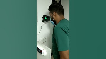 Touch-less Wrist thermometer with access control, dual screen, Bluetooth