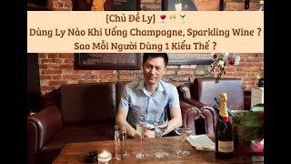 [Glassware Guide] - WHICH GLASSES SHOULD YOU USE FOR CHAMPAGNE AND SPARKLING WINE❓ screenshot 1