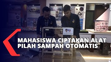 Mahasiswa Ciptakan Alat Pemilah Sampah Otomatis
