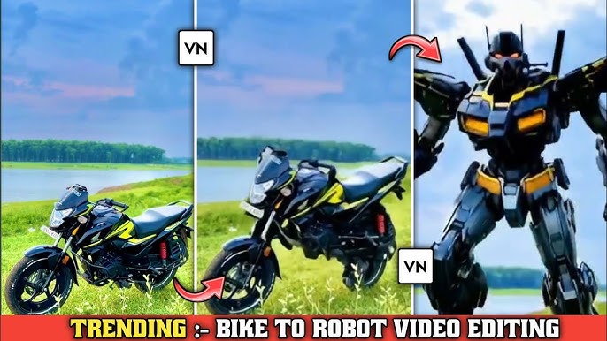 Trending Bike To Robot Transformation Video Editing 100% Viral🔥? Instagram Trending Bike Robot Edit - YouTube