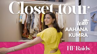 Walk-In Closet Tour With Aahana Kumra | HF Raids | Ep 02