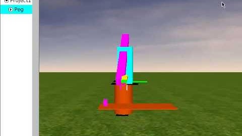 Robot animation in freeCAD/Cobalt