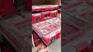Milwaukee PACKOUT Drawer Brackets | Space Saving Organizer Mount | Garage Cabinet Storage