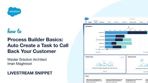 Process Builder Basics: Auto Create a Task to Call Back Your Customer