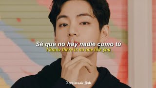 Taehyung (V) - Coward (Cover) - (Sub Español + Eng + Lyrics)