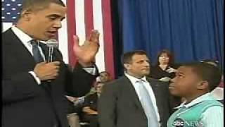 20091016 少年の質問とオバマ大統領