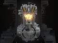 How a 4-Stroke Engine Works in 8 Seconds! 🤯 #ShortsSee How an Engine Works Inside! ⚙️ #automobile