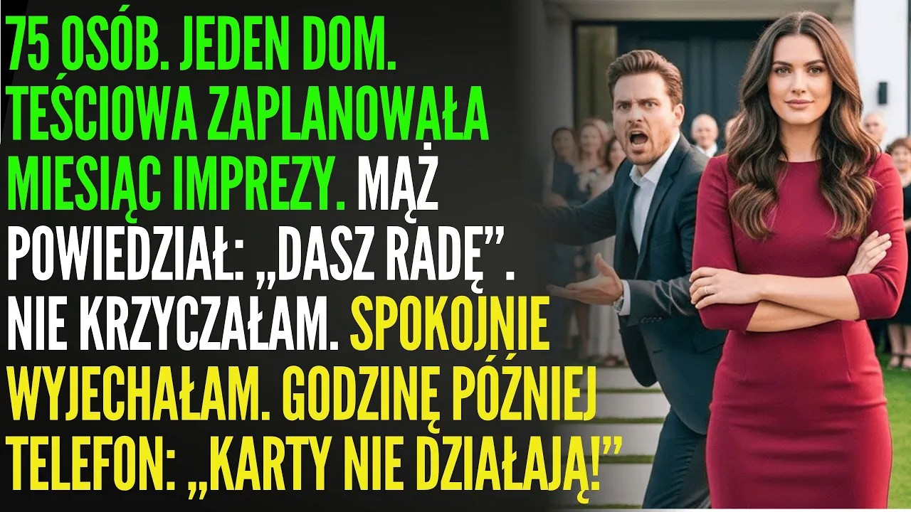 ŚMIEJE SIĘ DO ŁEZ, GDY DOSTAJE ZAPROSZENIE NA KOLACJĘ OD SĘDZIEGO, BO WYGLĄDA JAK WEZWANIE DO SĄDU..
