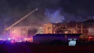 3-alarm blaze destroys Vancouver apt building