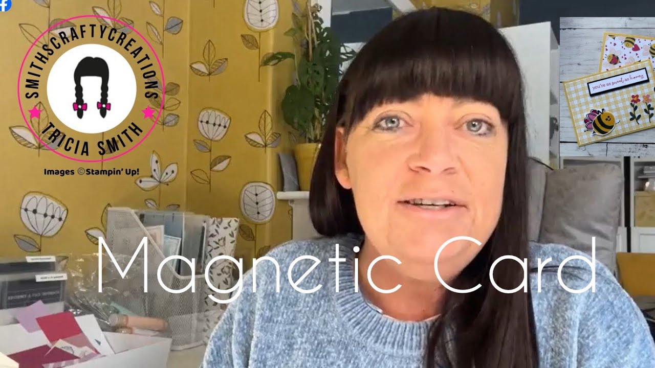 How to make an Interactive Handmade Card using Stampin' Up! Bee Mine Suite YouTube