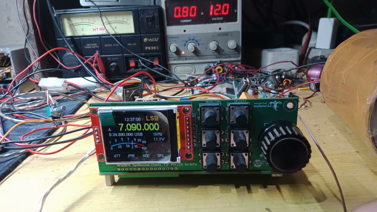 Roofing Filter on Receiver Bitx