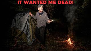 (IT WANTED ME DEAD!) I HAD TO LEAVE WHILE CAMPING ALONE in the MOST HAUNTED WOODS