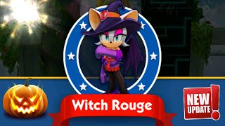 Sonic Dash Witch Rouge Unlocked and Fully Upgraded Halloween Update vs Eggman Boss Battle vs Zazz screenshot 5