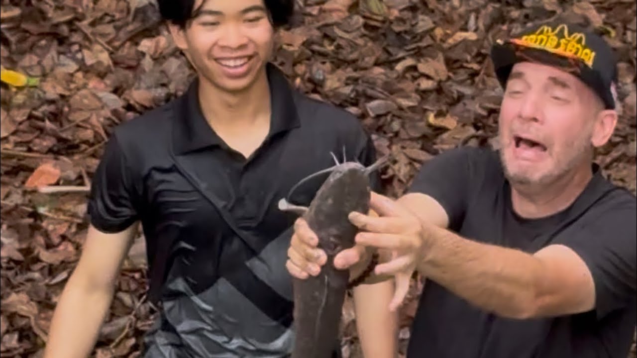 ត្រីមួយក្បាល​ 5គីឡូ​ ចាប់ក្នុងស្រះតា