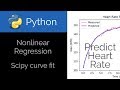 Python 🐍 Nonlinear Regression Curve Fit