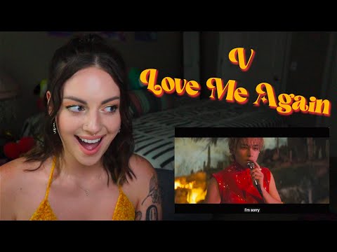 throwing my sanity out the window for 9 entire minutes - V - LOVE ME AGAIN MV (REACTION)