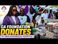 CA Foundation & MP For New Juaben South Hon. Okyere Baafi Huge Donation To Two Koforidua Hospitals