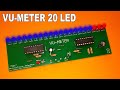 Vu-Meter 20 LEDs LM3915 - PCB TUTORIAL