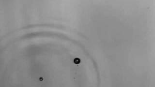 Bubble entrapment (Angled to surface)