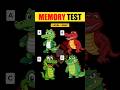 Memory Test : Guess The Correct One ! | Memory Puzzles and Riddles | #shorts #viral #paheliyan