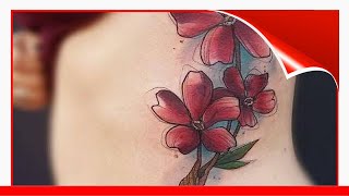 50  Best Watercolor Flower Tattoos Designs & Ideas (2020) !