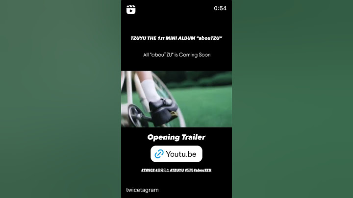 TZUYU THE 1st MINI ALBUM "abouTZU" Opening Trailer #TWICE #트와이스 #TZUYU #쯔위 #abouTZU #RunAway