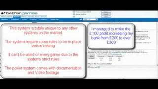 Betfair Poker System For Ebay