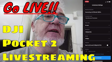 Streaming with DJI Pocket 2