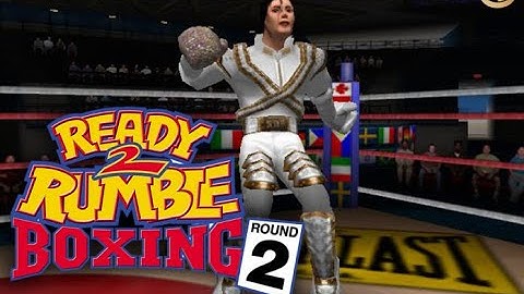 Michael Jackson - Ready 2 Rumble Boxing Round 2 - Arcade mode(Dreamcast) 1080p 60fps