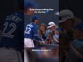 Ernie Clement is a guy who gets it 💙 #BlueJays #MLB #Toronto #Wholesome