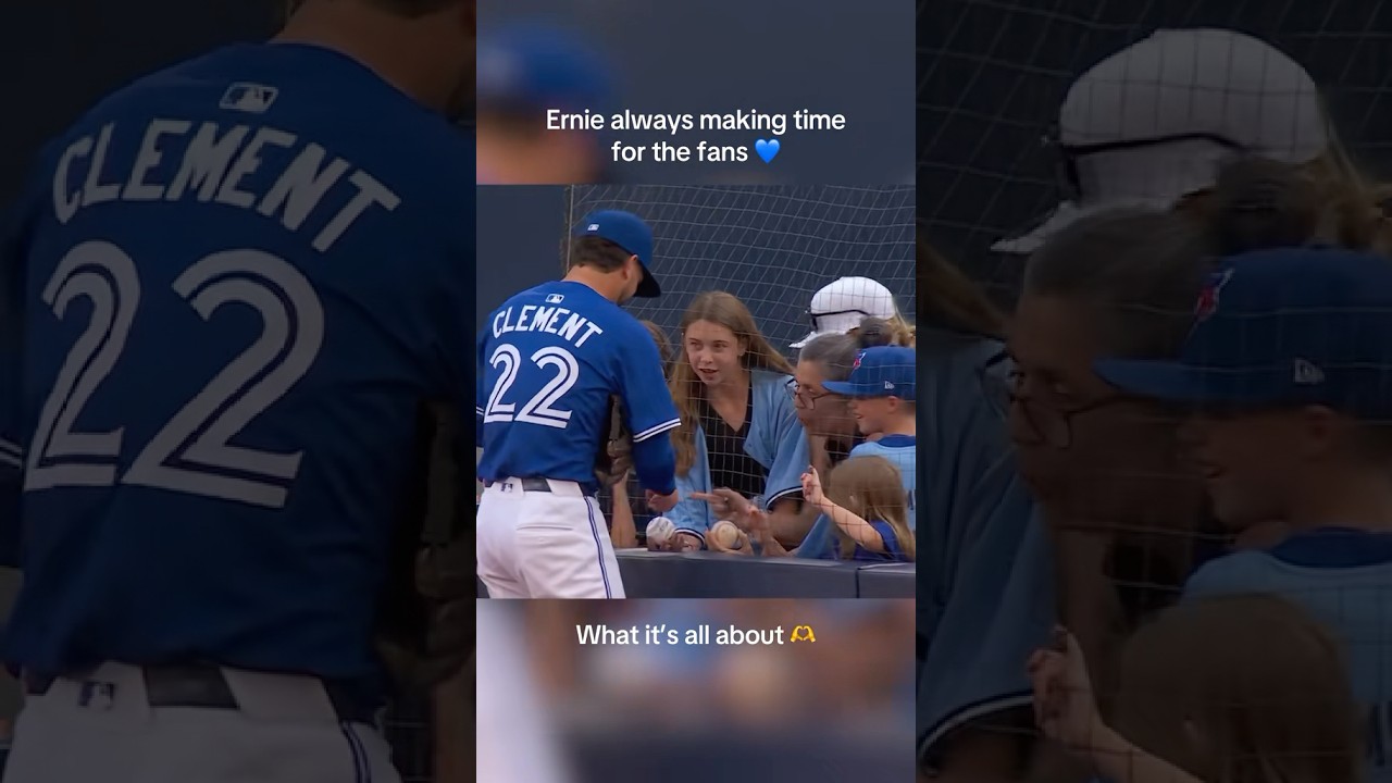 Ernie Clement is a guy who gets it 💙 