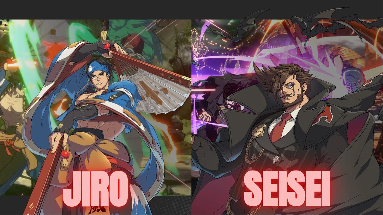 Guilty Gear Strive Jiro Anji VS Seisei Slayer High Level Gameplay