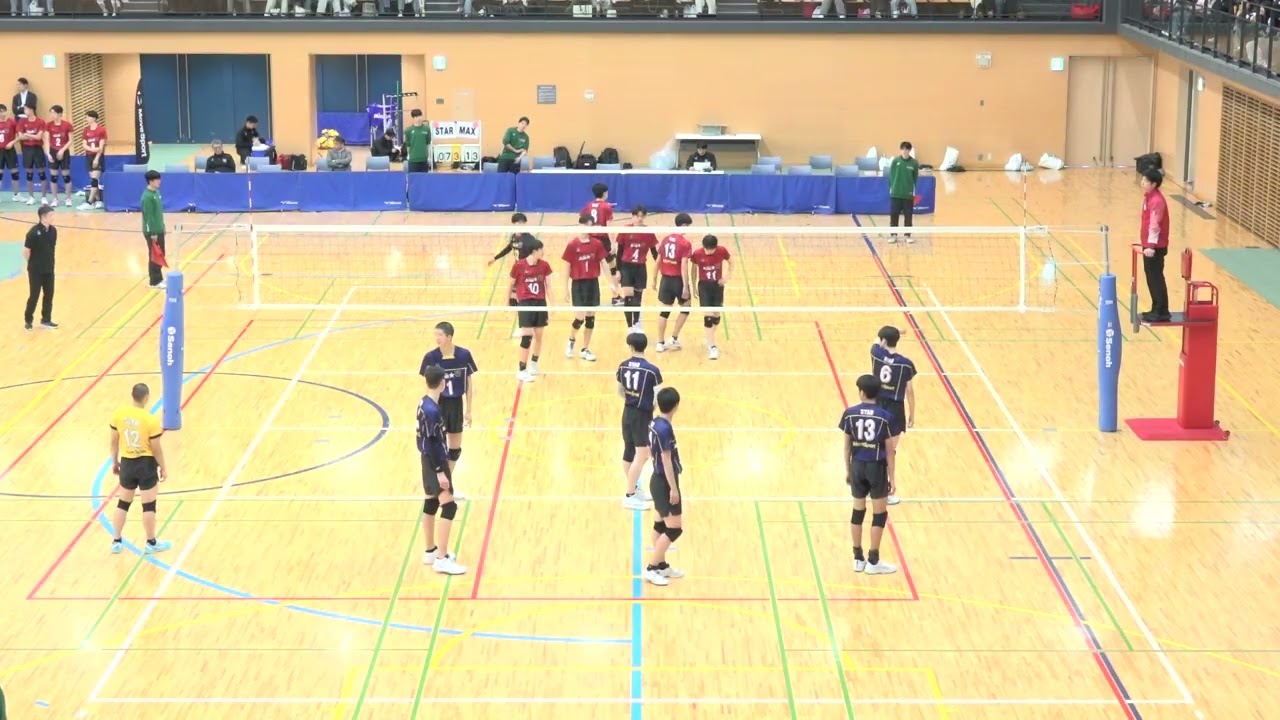 第3セット｜STAR × MAX｜全日本ジュニアオールスタードリームマッチ 2026.2.14 男子バレーボール Japan High School Volleyball