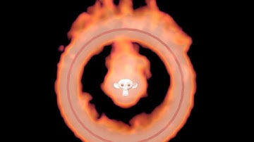 Blender 2.7  Fire Demonstration