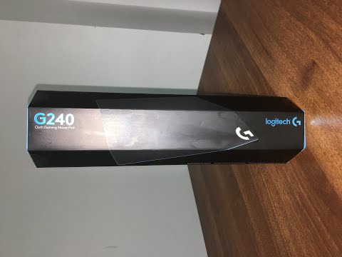 240 انبوكسنج جيمينج ماوس باد لويجيتك 240