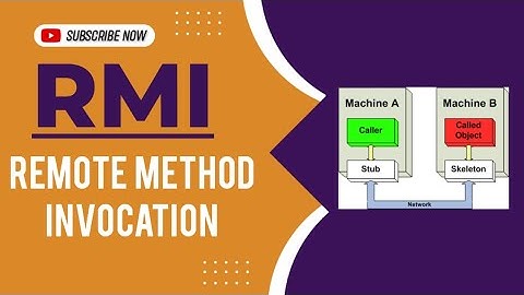 RMI in Distributed System (Remote Method Invocation)