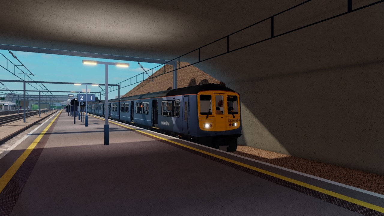 [noob waterline route] Roblox Stepford County Railway R010 Newry ➜ Greenslade