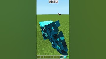How to make a blue magma cube in Minecraft #shorts