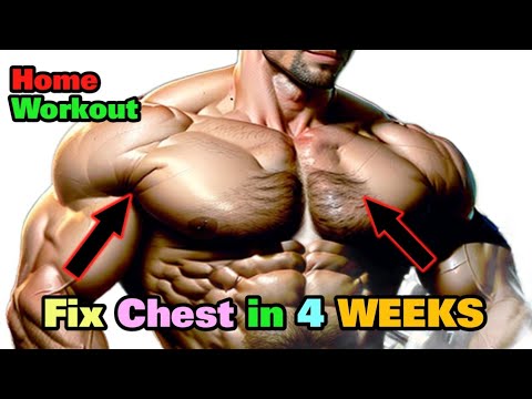 Fix Chest in 4 WEEKS ! ( Home Workout )|Chest Workout - YouTube
