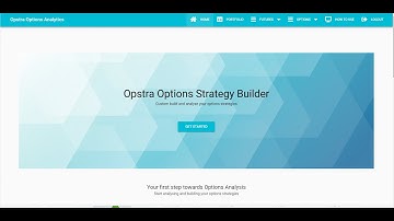Opstra Options Strategy Builder