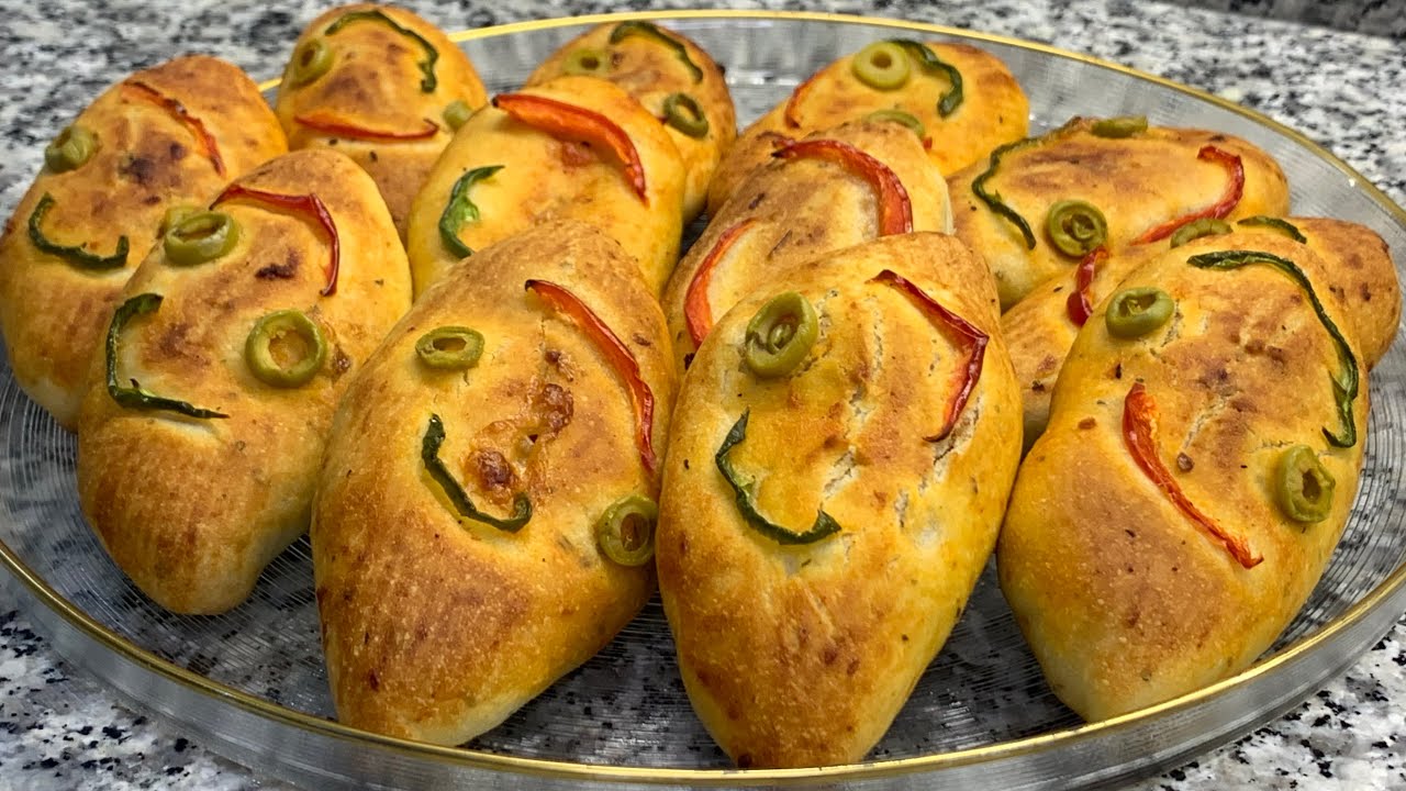 ميني باكيط بعجينة عشر دقائق وحشوة البيتزا بمداق رائع اينفعوك لرمضان كيوجدو فالحين