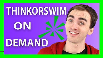 Thinkorswim On Demand Tutorial - ThinkorSwim Tutorial