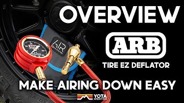 ARB EZ Tire Deflator Overview | Yota X
