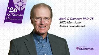 Monsignor James Lavin Award – Mark C. Dienhart, PhD ’75